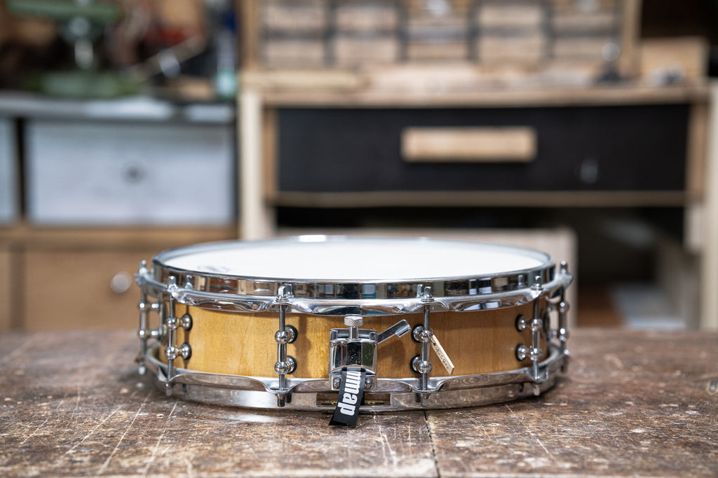 Stave Maple Piccolo Snare - 14 x 3.5 - Satin Natural