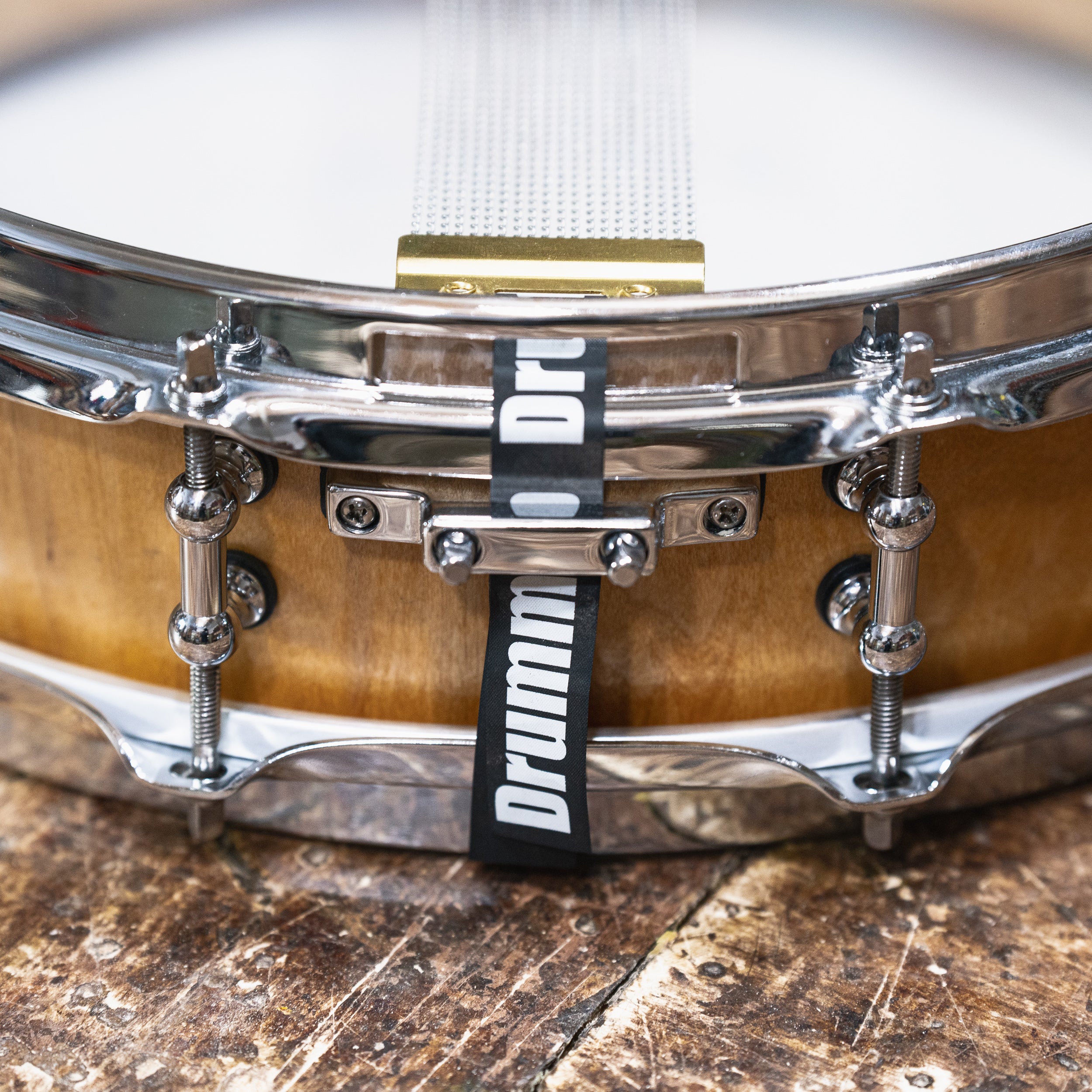 Stave Maple Piccolo Snare - 14 x 3.5 - Satin Natural