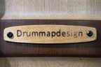 Stave Maple Snare - 14 x 6.25 - Natural Craved Shell / Mahogany Inlay