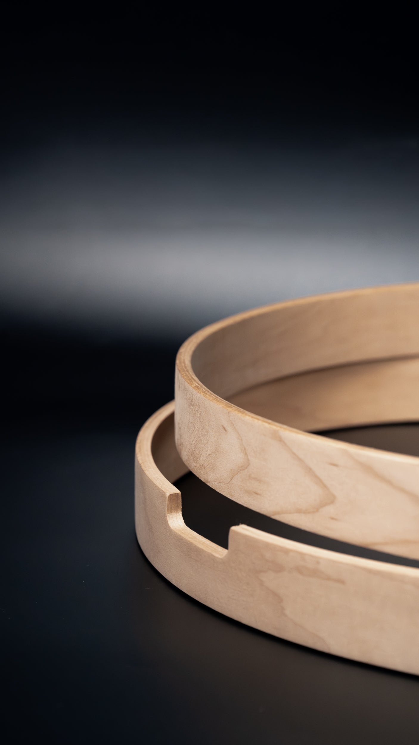 Wooden Snare Hoop - Maple - 14” Single-Flanged