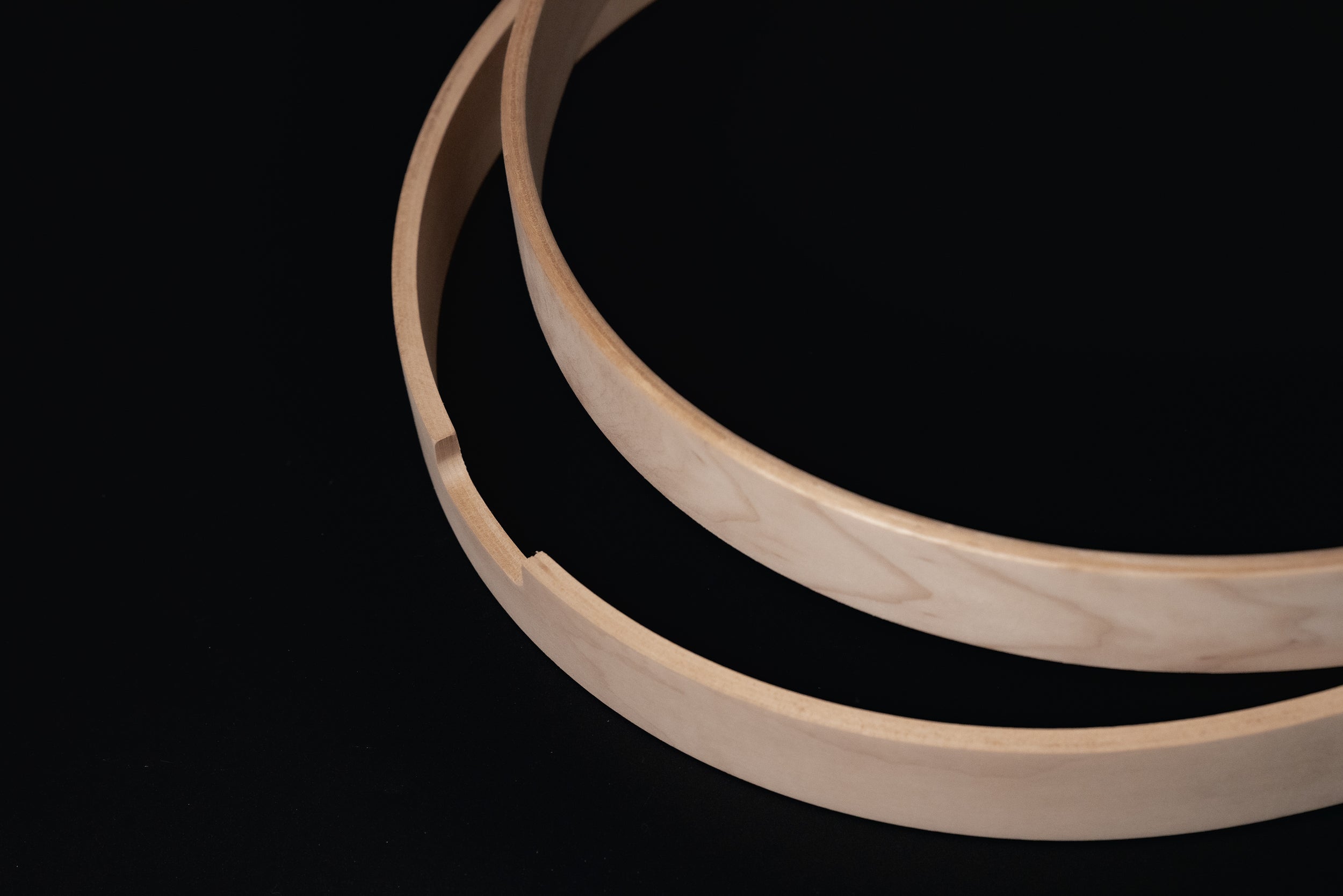 Wooden Snare Hoop - Maple - 14” Single-Flanged